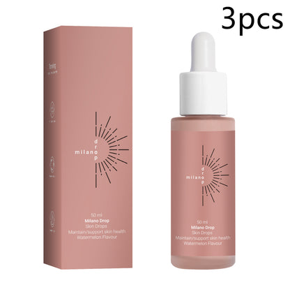 Tanning Face Serum Face Body Tanning Bed Outdoor Fine Line Repair Skin Serum Dark Bronzer Self Tanning Serum Drops