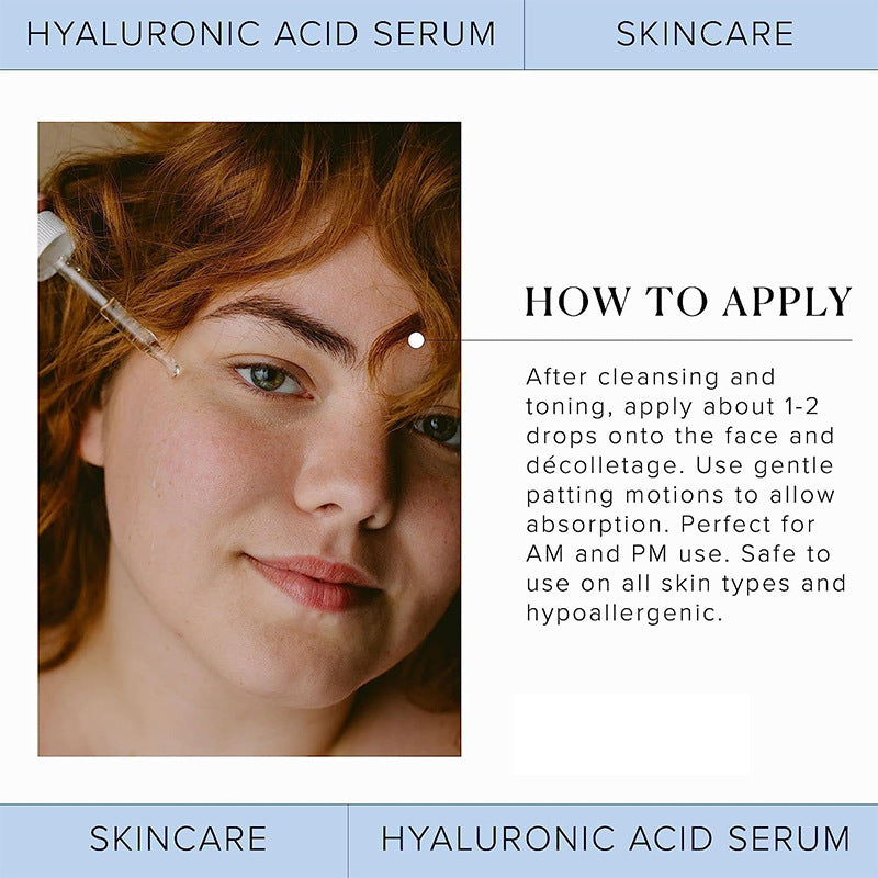 Hyaluronic Acid Original Solution Hydrating, Nourishing, Firming And Repairing Hyaluronic Acid Essence