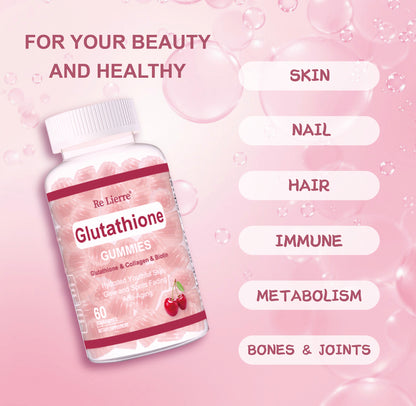 Glutathione Collagen Gummies  Cherry